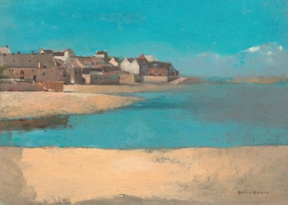 Picture of VILLAGE BY THE SEA IN BRITTANY