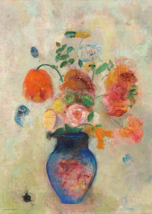 Picture of LARGE VASE WITH FLOWERS