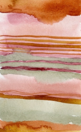 Picture of SUNSET WATERCOLOR ABSTRACT