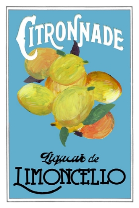 Picture of CITRONNADE LIMONCELLO ON BLUE AND BLACK