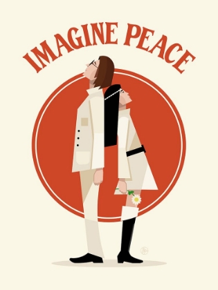 Picture of IMAGINE PEACE MINIMALIST