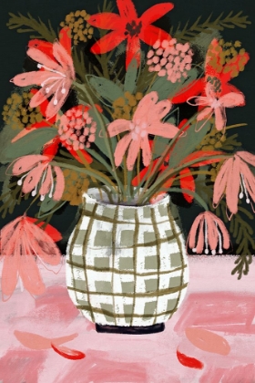 Picture of PLAID VASE