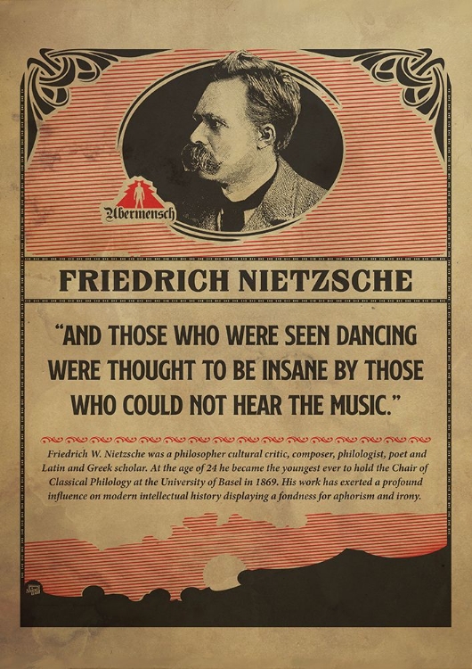 Picture of NIETZSCHE POSTER