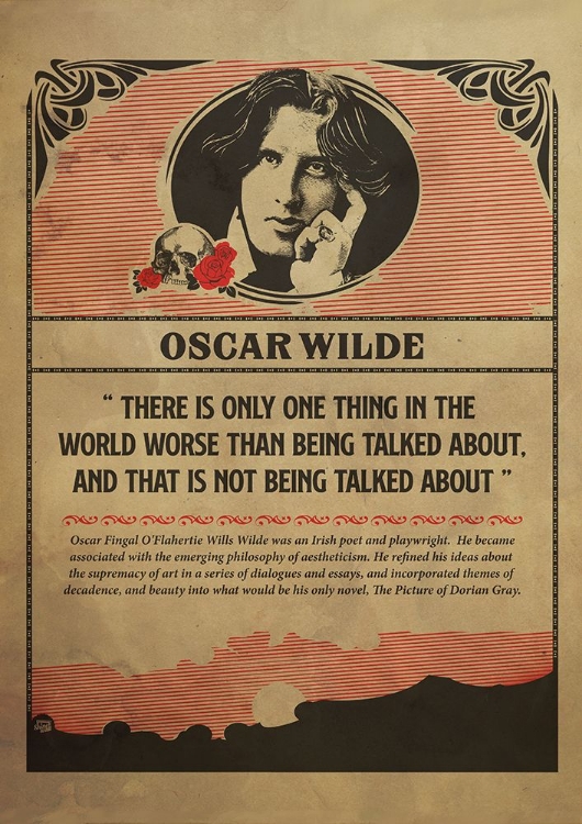 Picture of OSCAR WILDE PRINT