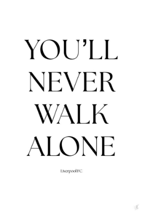 Picture of YOU WILL NEVER WALK ALONE