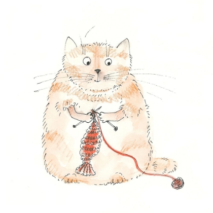 Picture of CAT KNITTING