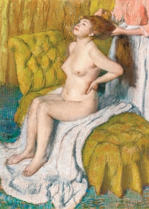 Picture of NUDE LADY WITH BREAST SHOWING