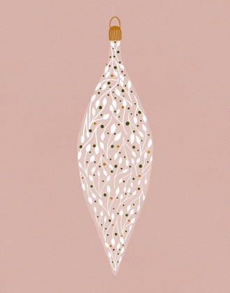 Picture of ORNAMENT ON PINK 2