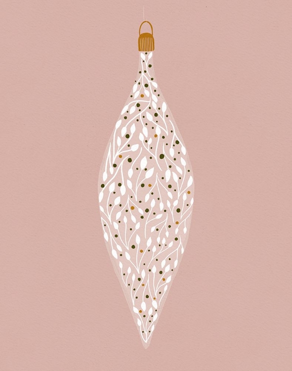 Picture of ORNAMENT ON PINK 2