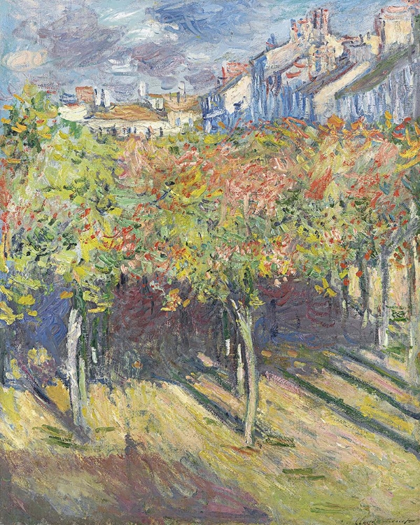 Picture of LE COURS DU 14 JUILLET VU DE LA MAISON DE CLAUDE MONET