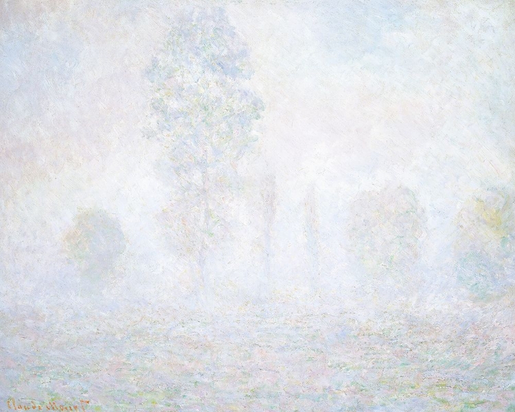 Picture of MORNING HAZE (1875) BY CLAUDE MONET