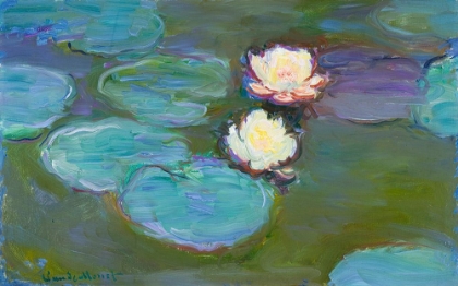 Picture of NYMPHEAS (1897A??1898) BY CLAUDE MONET.