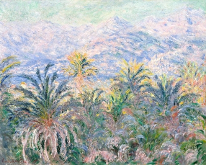 Picture of PALM TREES AT BORDIGHERA (1884)