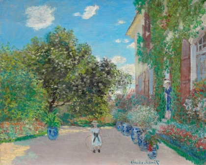 Picture of THE ARTISTS HOUSE AT ARGENTEUIL (1873)