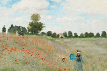 Picture of POPPY FIELD NEAR ARGENTEUIL (1873)