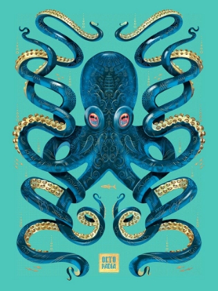 Picture of OCTOPUS BLUE A GOLD