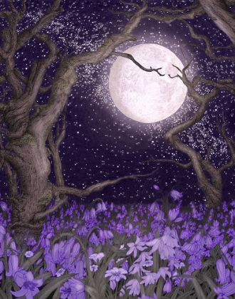 Picture of MOONLIGHT AND PURPLE FOREST GARDENS LARGE