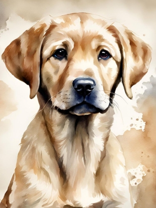 Picture of GOLDEN RETRIEVER AQUARELL