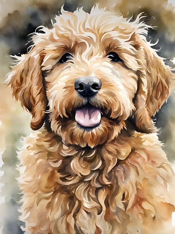 Picture of GOLDEN DOODLE AQUARELL