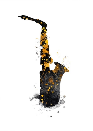 Picture of BLACK AND GOLD MUSIC ART SAXOPHONE