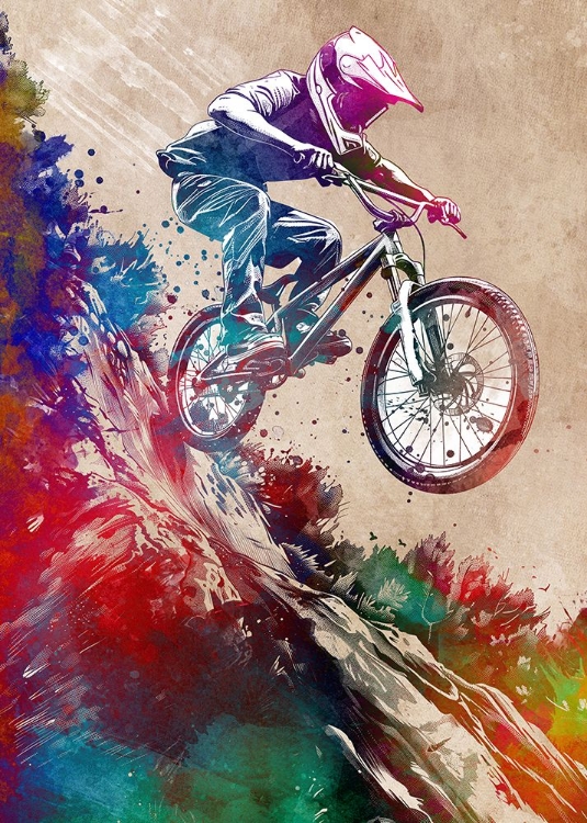 Picture of MTB BIKER ART CYCLING SPORT 5