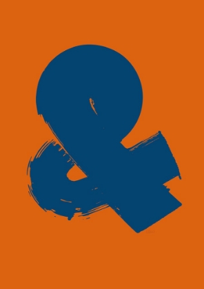 Picture of AMPERSAND ORANGEBLUE