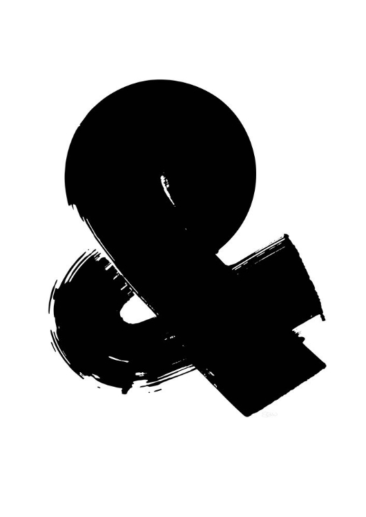 Picture of AMPERSAND BLACK