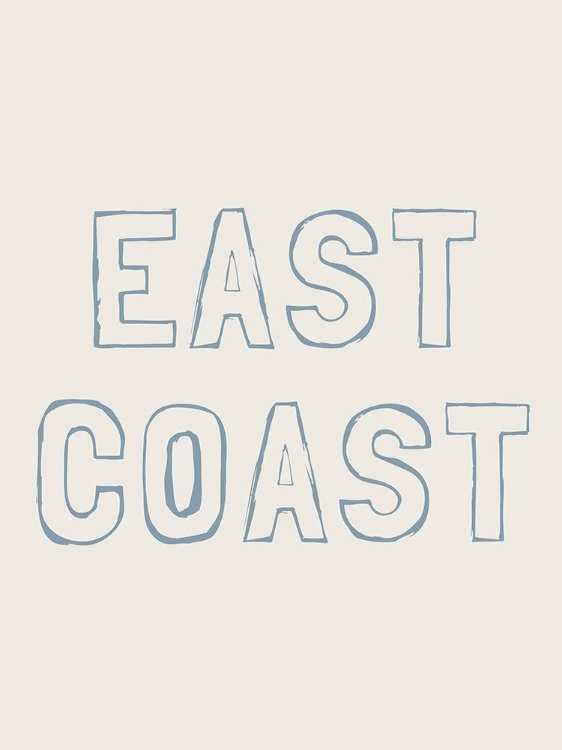 Picture of EAST COAST SIGN BLUE 5