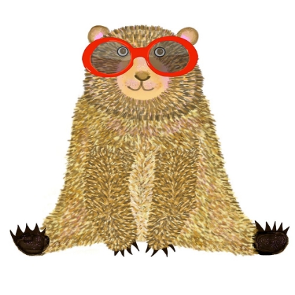 Picture of BEAR WITH RED SUNGLASSES