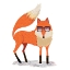 Picture of FOX WITH SUNGLASSES