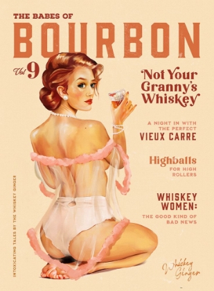 Picture of BABES OF BOURBON VOL 9 VINTAGE WHISKEY PINUP