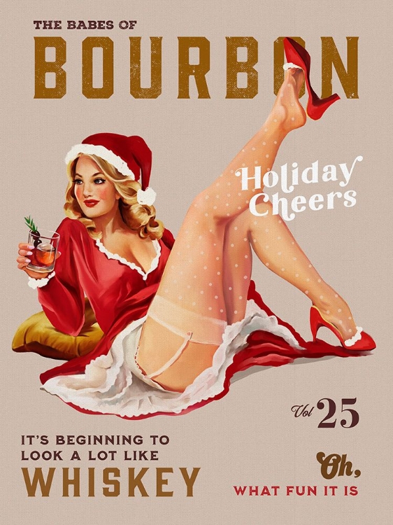 Picture of BABES OF BOURBON VOL 25 HOLIDAY CHEER CHRISTMAS PINUP