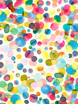 Picture of WATERCOLOR COLORFUL DROPS