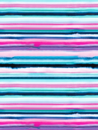 Picture of OMBRE STRIPES WATERCOLOR PINK