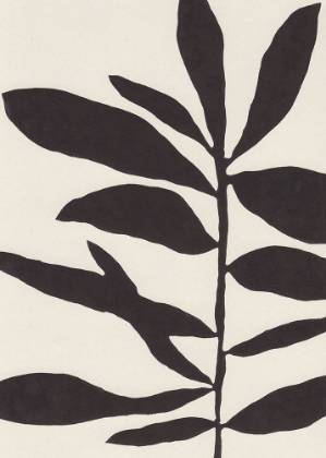 Picture of LINOCUT BRANCH #3 : BLACK A WHITE