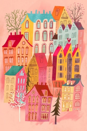 Picture of LOVELY PINK VILLAGE