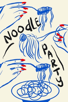 Picture of NOODLE PARTY FREE HAND DRAWING