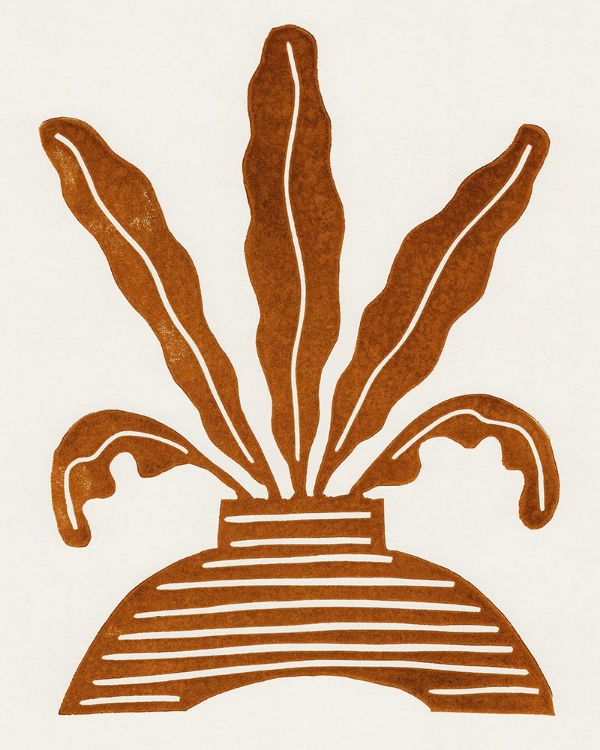 Picture of LINOCUT HOUSEPLANT #5