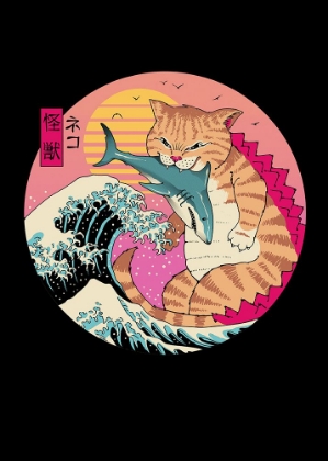 Picture of NEKO WAVE KAIJU BY VINCENT TRINIDAD ART