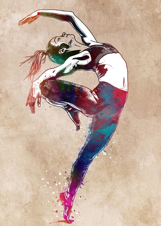 Picture of GYMNASTICS SPORT ART