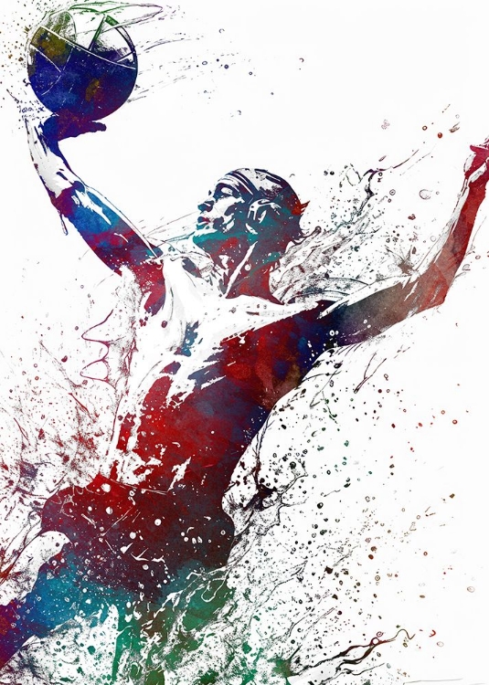 Picture of WATER POLO SPORT ART