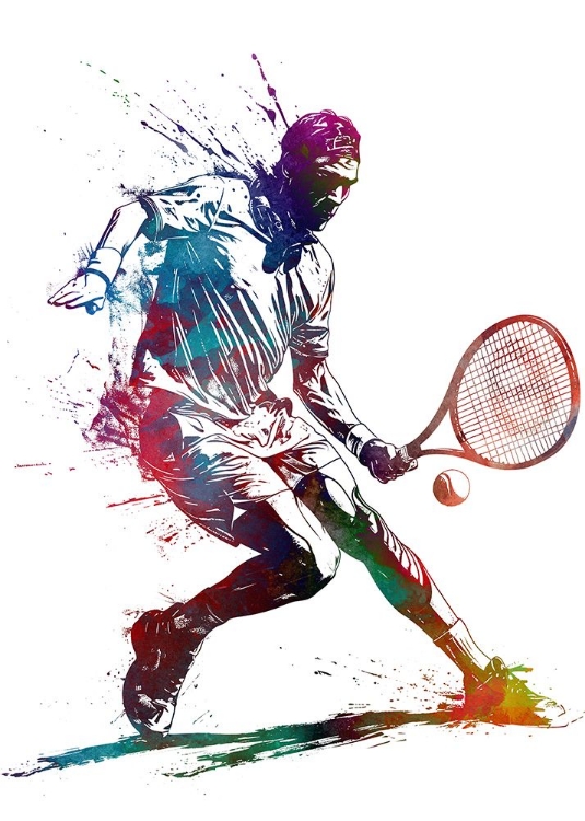 Picture of TENNIS SPORT ART