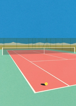 Picture of TENNIS COURT IN THE DESERT