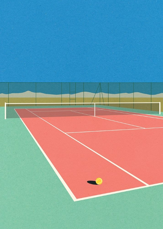 Picture of TENNIS COURT IN THE DESERT