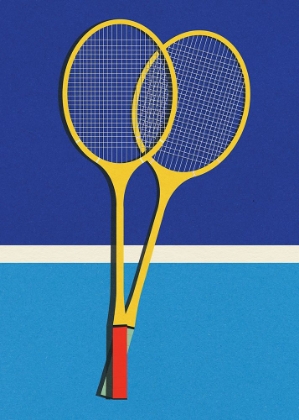 Picture of WOODEN BADMINTON RACKETS