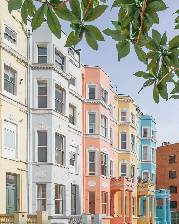 Picture of PASTEL HOUSES