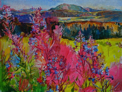 Picture of FLOWERS IN THE MOUNTAINS