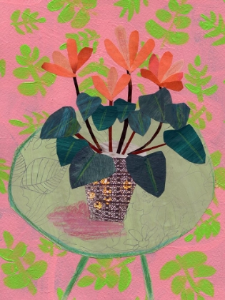 Picture of MATISSE INSPIRED STILL LIFE WITH RED FLOWERS