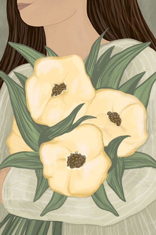 Picture of PALE YELLOW FLOWERS