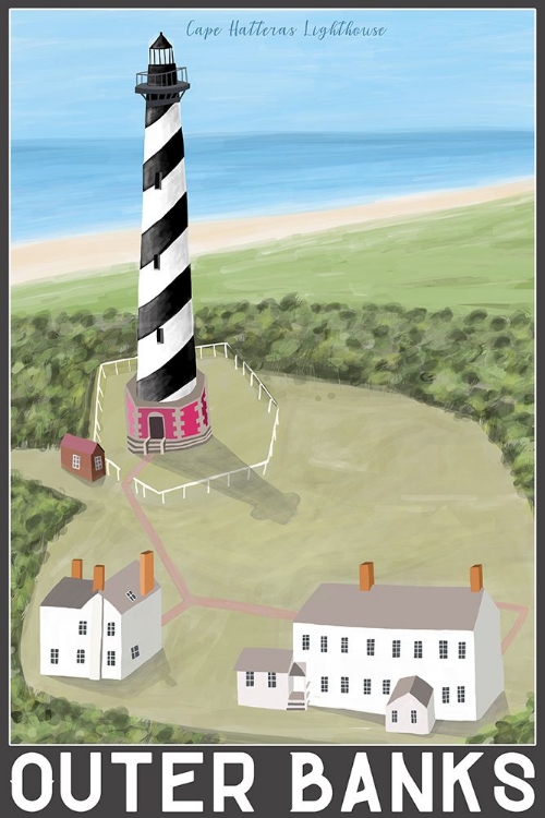 Picture of DALC 197 OUTER BANKS HATTERAS 25X35